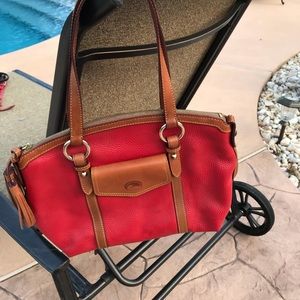 Dooney & Burke Red Purse Never Used
